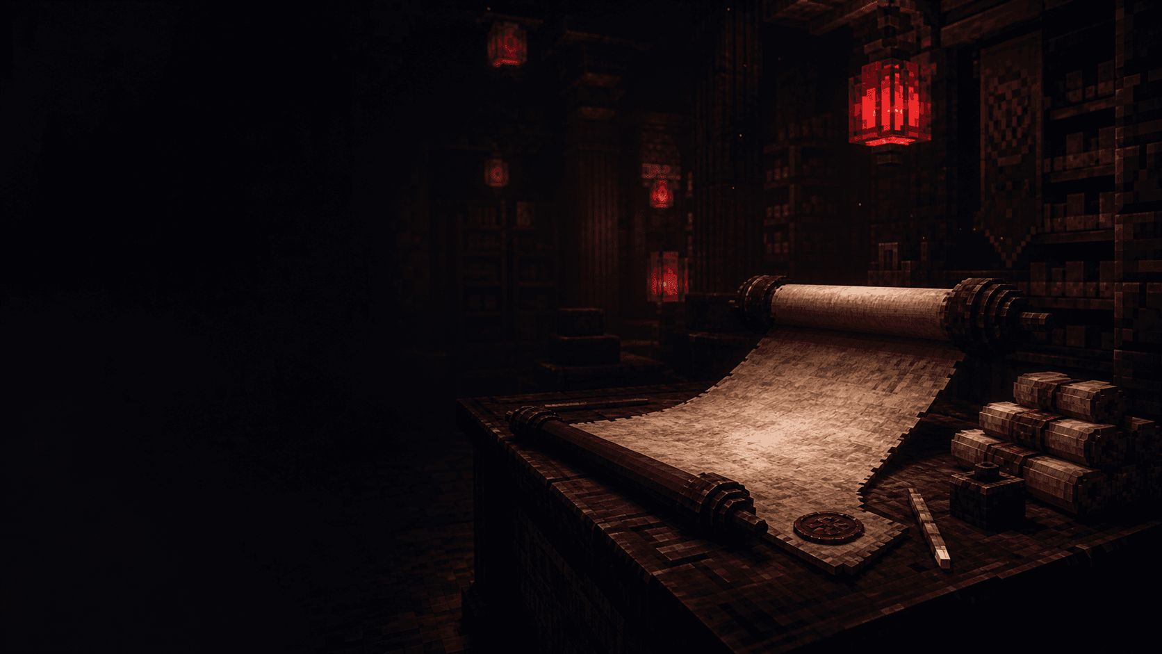 Архив правил DarkTerritory с древним свитком